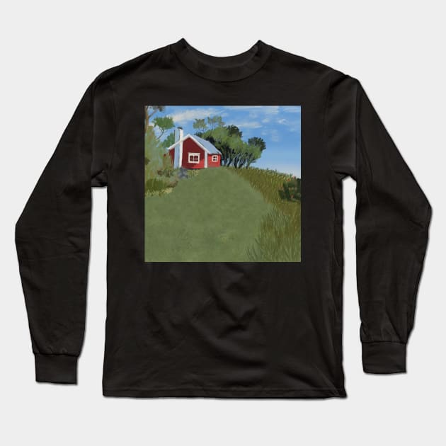 Country house Long Sleeve T-Shirt by gldomenech